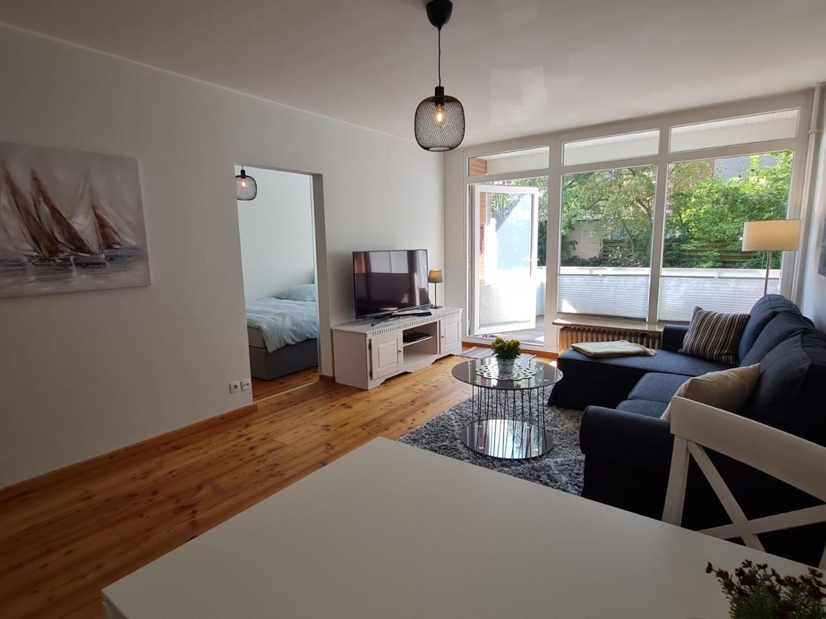 Wohnung Fleethoern - Zentral, Ruhig, Mit Parkplatz Und Balkon Киль Экстерьер фото